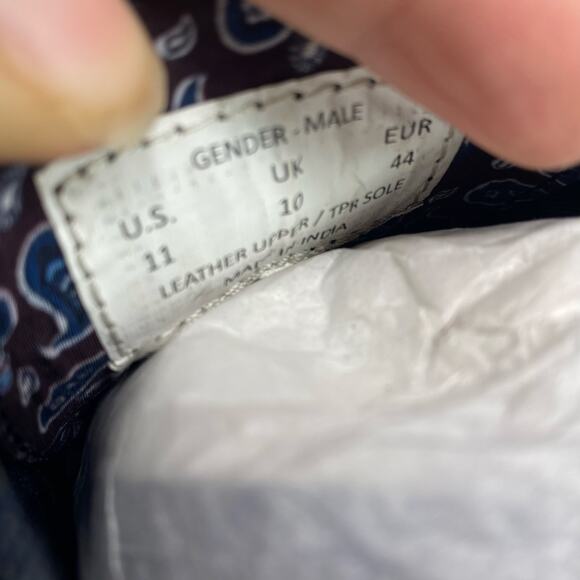 Ben Sherman  Brent Cap Toe Leather Oxford Shoes Mens Size 11 - Picture 7 of 8